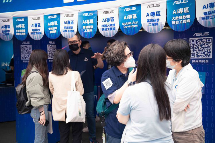 華碩校園徵才開跑 積極拓展AI人才